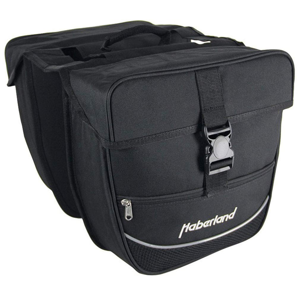 Haberland Doppeltasche Einsteiger 30x32x13cm 25L schwarz Fahrrad von Haberland