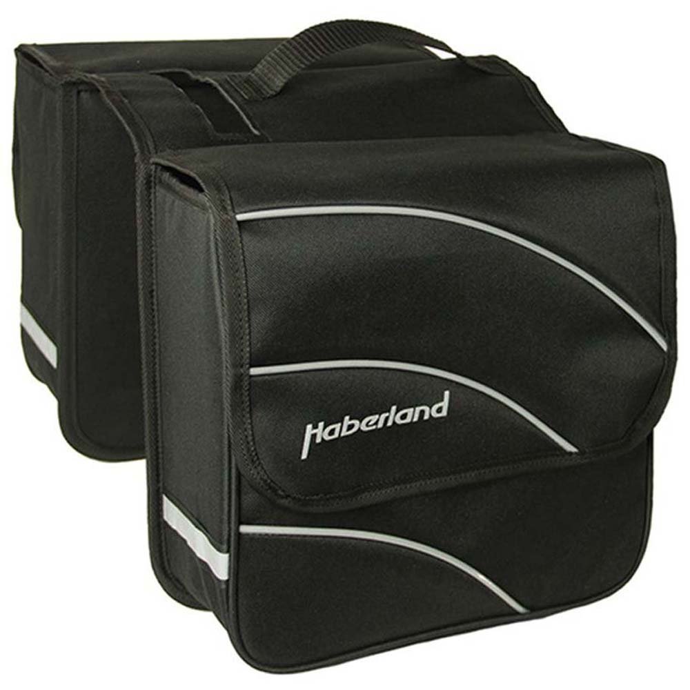 Haberland Doppeltasche Kim M 24" 28x28x11cm 18L schwarz Fahrrad von Haberland