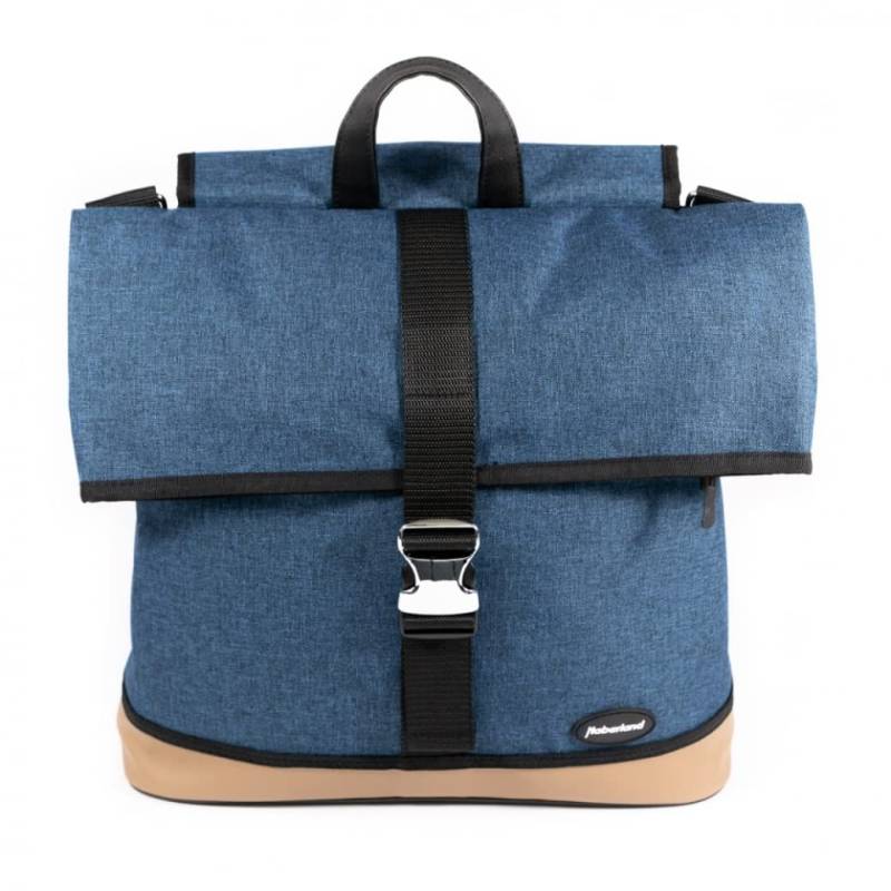 Haberland Melan I Klickfix Fahrrad Shoppertasche Gepäckträgertasche blau, 20 ltr., EKS796 46 von Haberland