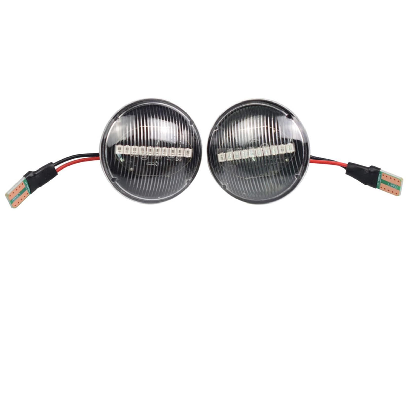 Auto Dynamic LED Seitenblinker Blinker für Land Range Rover L322 2002-2012 (Transparent) von Hacreyatu