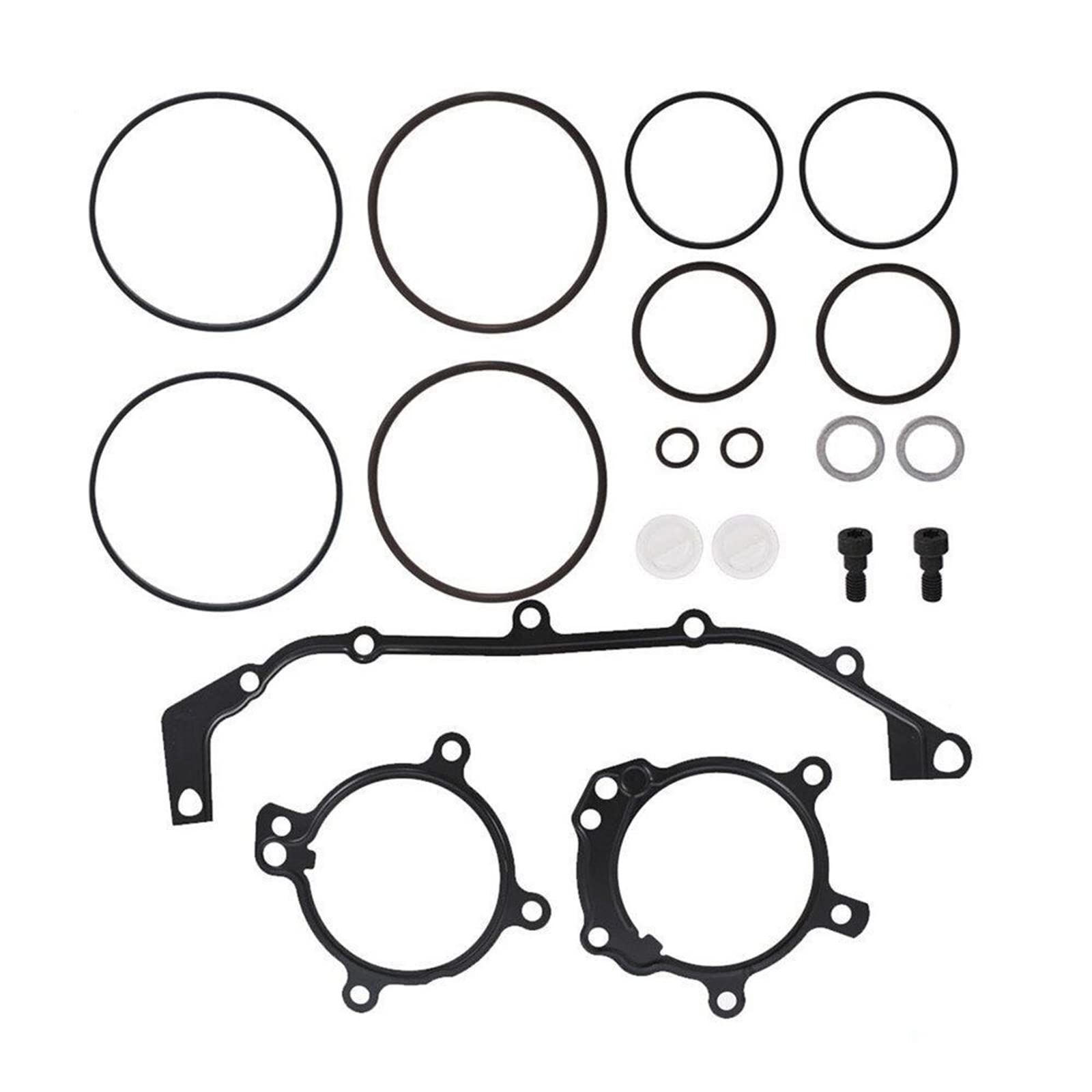 Haiki O-Ring Dichtung Reparatur 32411093596 für E36 E39 E46 E53 E60 E83 M52tu M54 11361433513 11361433817 Doppelkonvexe Reparaturwerkzeuge von Haiki