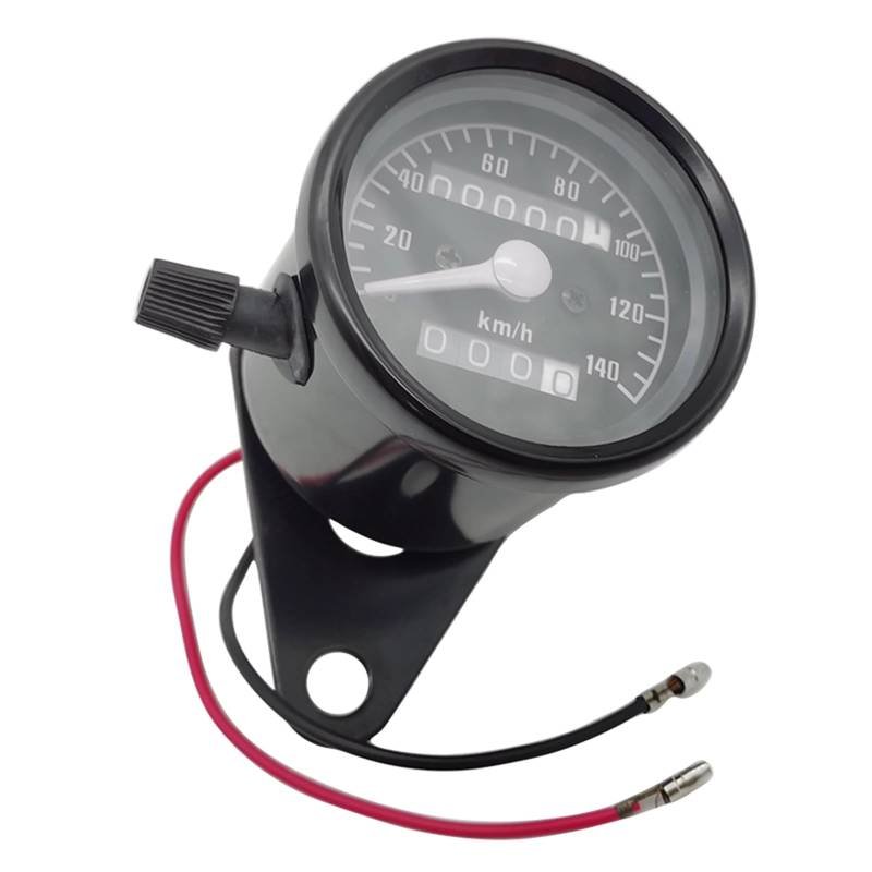 Messgerät Hintergrundbeleuchtung Motorrad Tachometer Messgerät Tachometer Instrument für Café-Racer Motorrad Geschwindigkeitsmesser für RC-Auto Schmutzmesser Jagd Wiederaufladbar Outdoor von Haiki