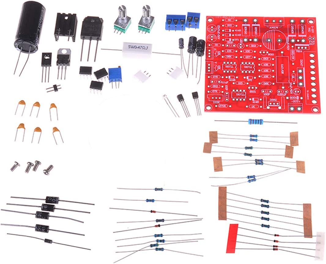 Hailege 0-30V 2mA-3A Adjustable DC Power Supply Regulated Module DIY Kit with Power Supply Short Circuit and Current Limit Protection von Hailege