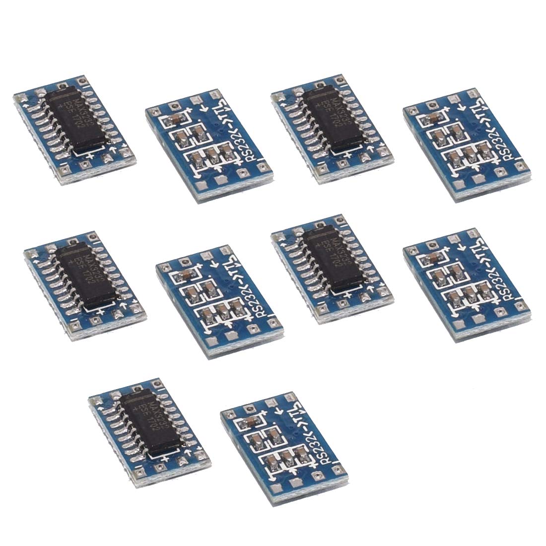 Hailege 10pcs Mini RS232 zu TTL MAX3232 zu TTL Pegel Konverter Board Seriell Konverter Board RS232 zu TTL Seriell von Hailege