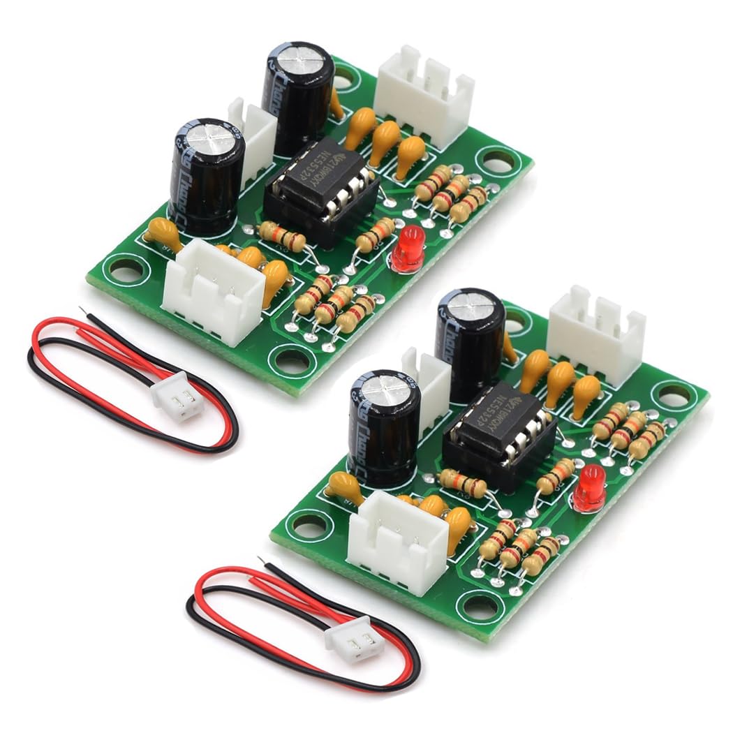 Hailege 2pcs NE5532 Digital Audio Frontverstärker Board Audio Vorverstärker Vorverstärker Modul Pre-Op Amp 5 mal breite Spannung XH-A902 DC12~30V von Hailege