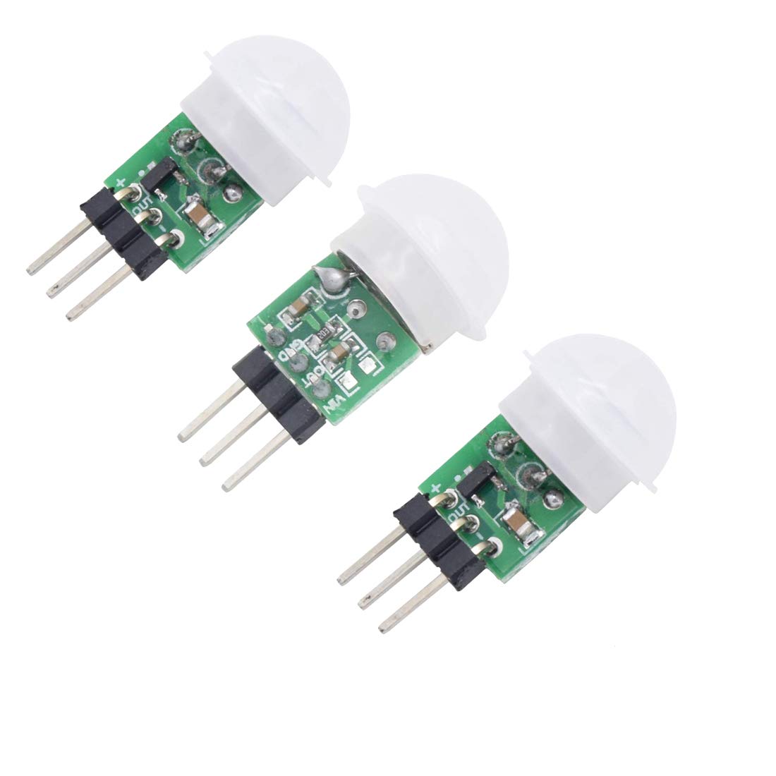 Hailege 3pcs AM312 Mini Pyroelektrisches PIR Human Sensor Modul PIR Infrarot IR Sensor Körper Manuelle Bewegung Infrarot IR Detektor von Hailege