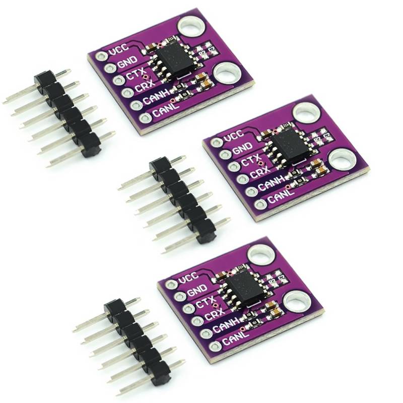 Hailege 3pcs MCP2551 CAN-Bus-Protokoll-Controller-Board High-Speed mit Bus-Interface-Adapter von Hailege