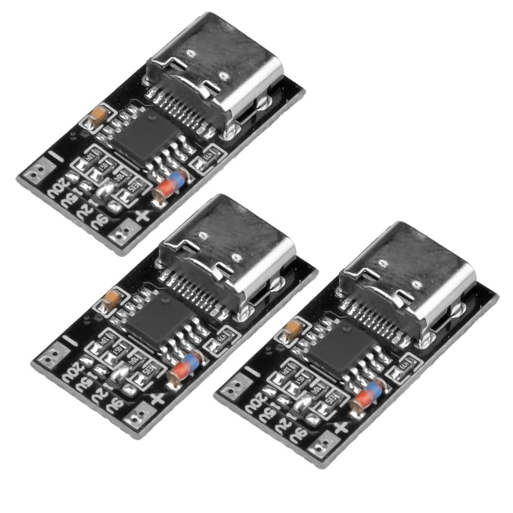 Hailege 3pcs PD/QC/AFC Decoy Board USB C Schnelllade-Boost-Modul PD3.0 2.0 PPS / QC4 + FCP AFC Typ-C Trigger Polling Detektor Leistungsmodul von Hailege