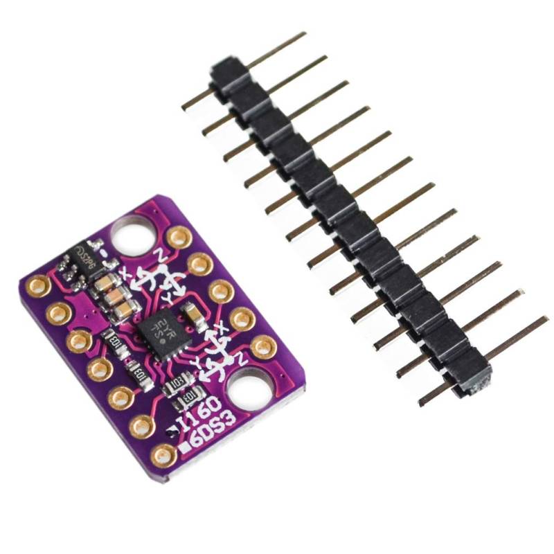 Hailege BMI160 6-Achsen Palstance Beschleunigungsmesser Gyroskop Schwerkraftsensor PMU I2C SPI für Arduino Gehschritt Beschleunigungserkennung DIY von Hailege