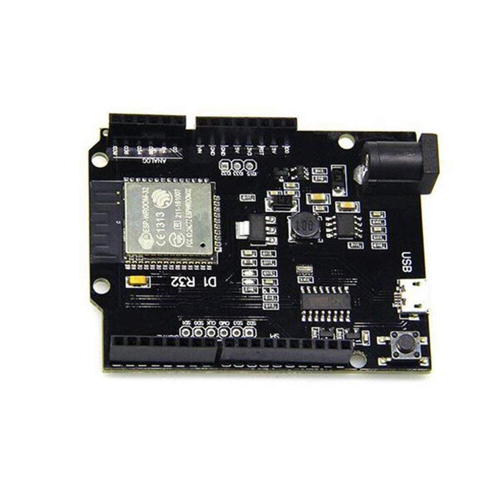 Hailege UNO R3 D1 R32 ESP32 ESP-32 CH340G Entwicklungsboard WiFi Bluetooth 4MB Flash mit Micro USB für Arduino von Hailege