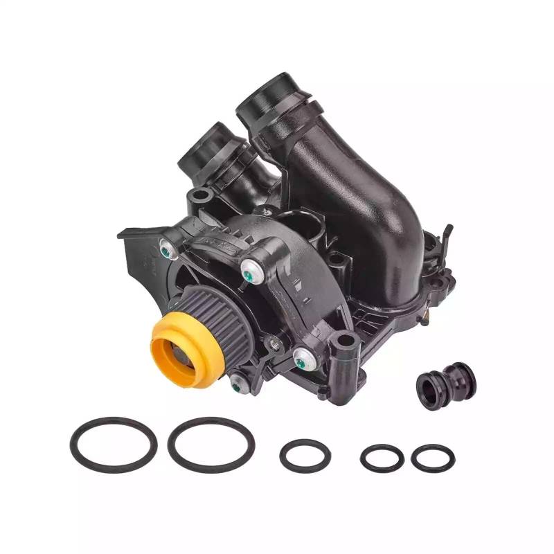 Hajus 1211358 Wasserpumpe mit Thermostat mit Dichtung Kompatibel mit A3 A4 A5 Q3 Q5 Seat Skoda VW Golf Tiguan 1.8 2.0 TSI TFSI von Hajus Autoteile Germany