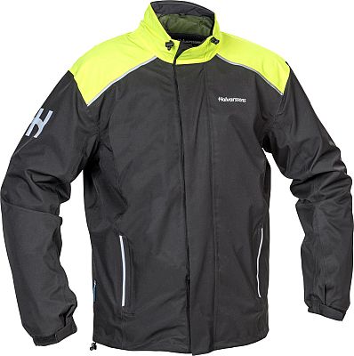 Halvarssons Bofallet, Regenjacke - Schwarz/Neon-Gelb - 3XL von Halvarssons