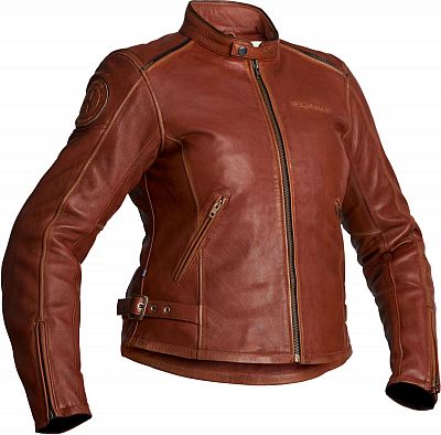 Halvarssons Nyvall, Lederjacke Damen - Braun - 42 von Halvarssons