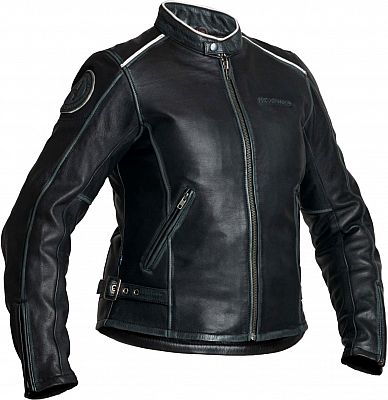 Halvarssons Nyvall, Lederjacke Damen - Schwarz - 46 von Halvarssons