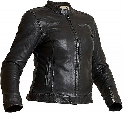 Halvarssons Orsa, Lederjacke Damen - Schwarz - 36 von Halvarssons