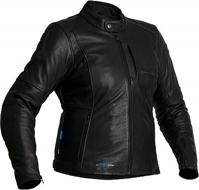 Halvarssons Vitsand, Lederjacke wasserdicht Damen - Schwarz - 38 von Halvarssons