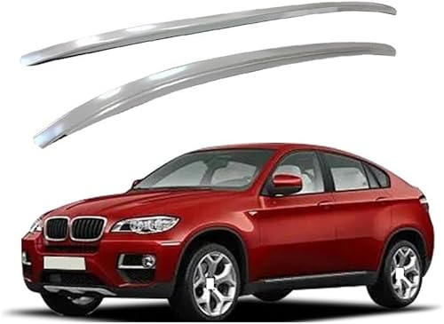 2 Stück Autodach-Längsträger für BMW X6, Gepäcktransport, Reisezubehör aus Aluminium von HanYT