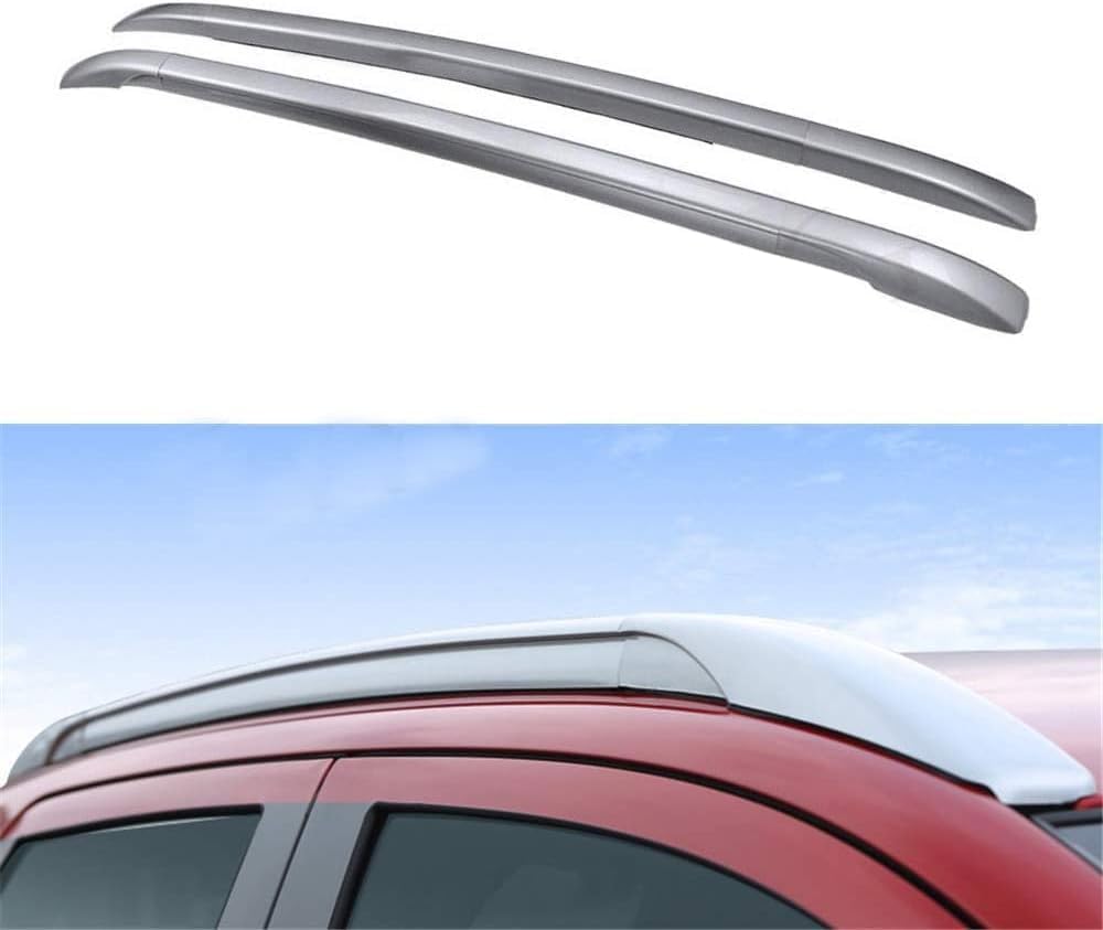 2 Stück Autodach-Längsträger für Mitsubishi ASX 2010-2019, Gepäcktransport, Reisezubehör aus Aluminium von HanYT
