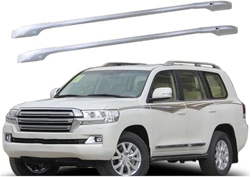 2 Stück Autodach-Längsträger für Toyota Cruiser, Gepäcktransport, Reisezubehör aus Aluminium von HanYT