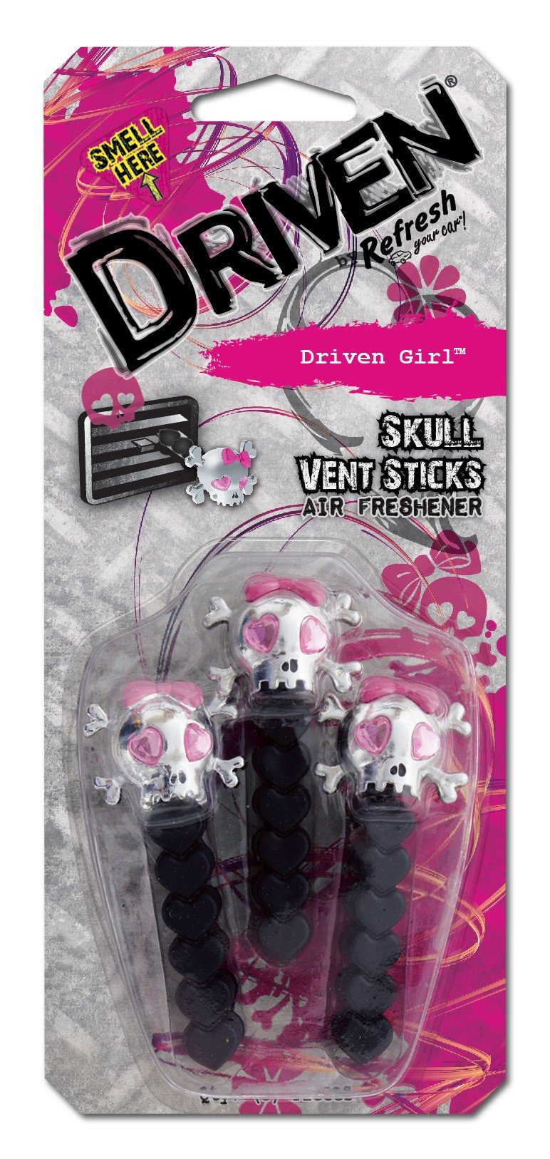 Driven Sticks Skull Girl Lufterfrischer von HandStands