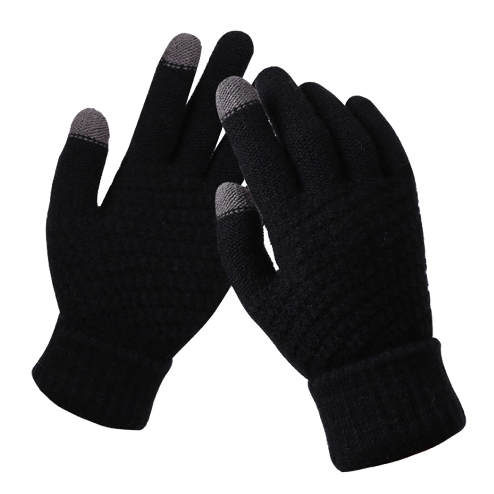 Fahrradhandschuhe Herren, Fahrradhandschuhe Damen Thermo Winter Winddichte Gloves Handschuhe Fahrradhandschuhe Herren Winter Winterhandschuhe Fahrradhandschuhe Strickhandschuhe Outdoor Unisexa1 von Hanraz