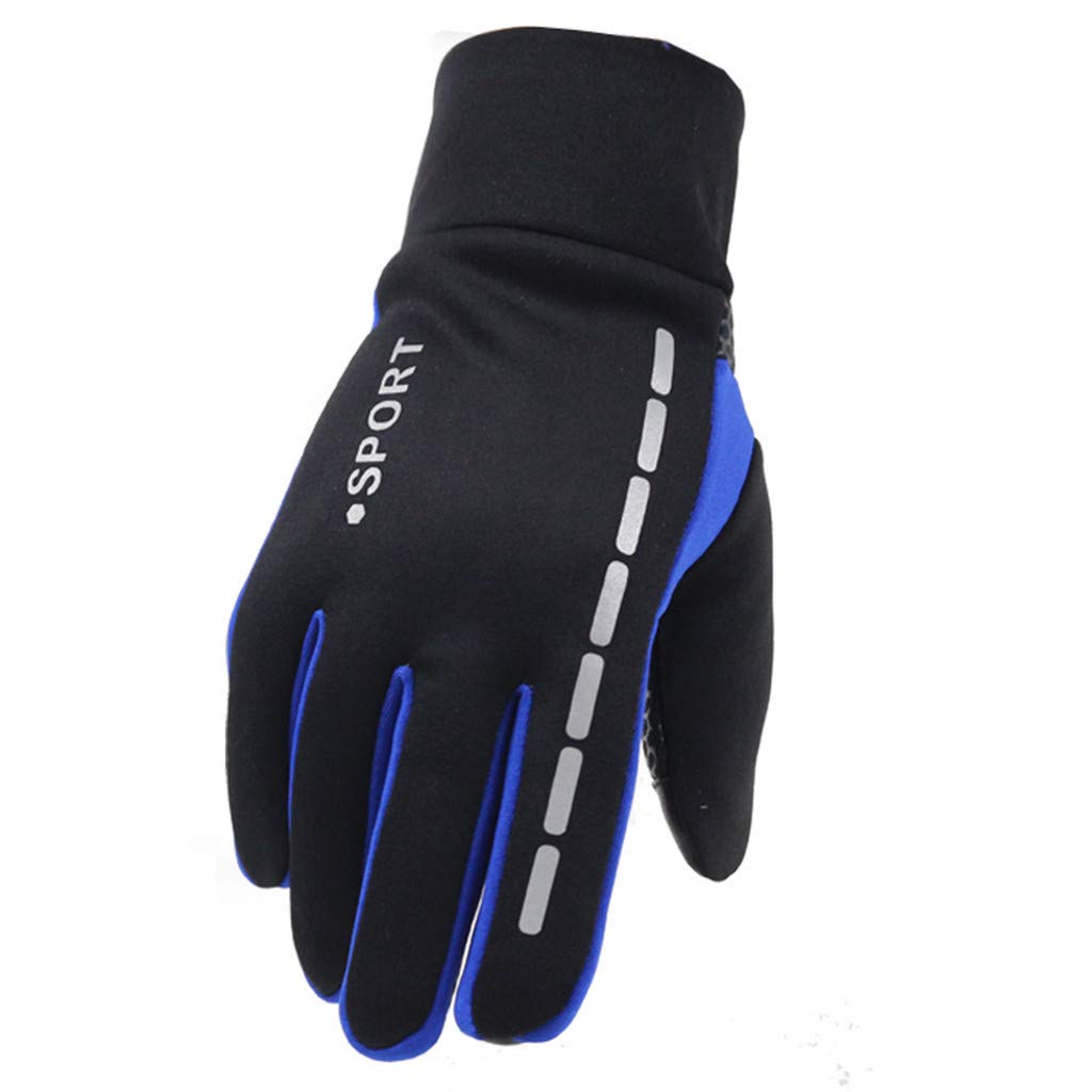 Fahrradhandschuhe Herren, Handschuhe Fahrrad Outdoor Leicht Warme Handschuhe Fahrradhandschuhe Handschuhe Winter Strickhandschuhe Sporthandschuhe Thermohandschuhe Winddichte Wintera1 von Hanraz