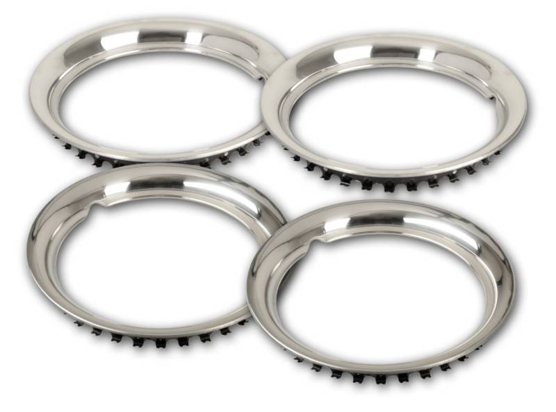 Hansen Styling Parts Felgenring Zierring (4 Stück) 12 Zoll aus Edelstahl - universell passend für Stahlfelgen von Hansen Styling Parts