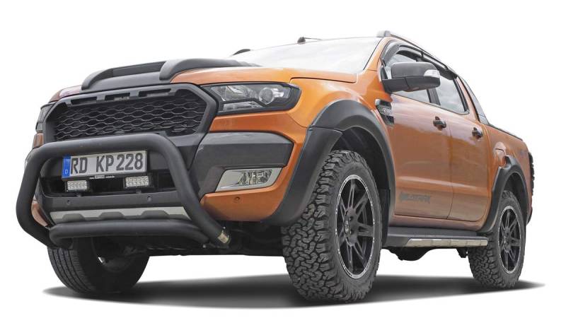 Schwarz matter Kühlergrill Kühlergrillblende - nur passend für Modell Wildtrak (2019-03/2022) von Hansen Styling Parts