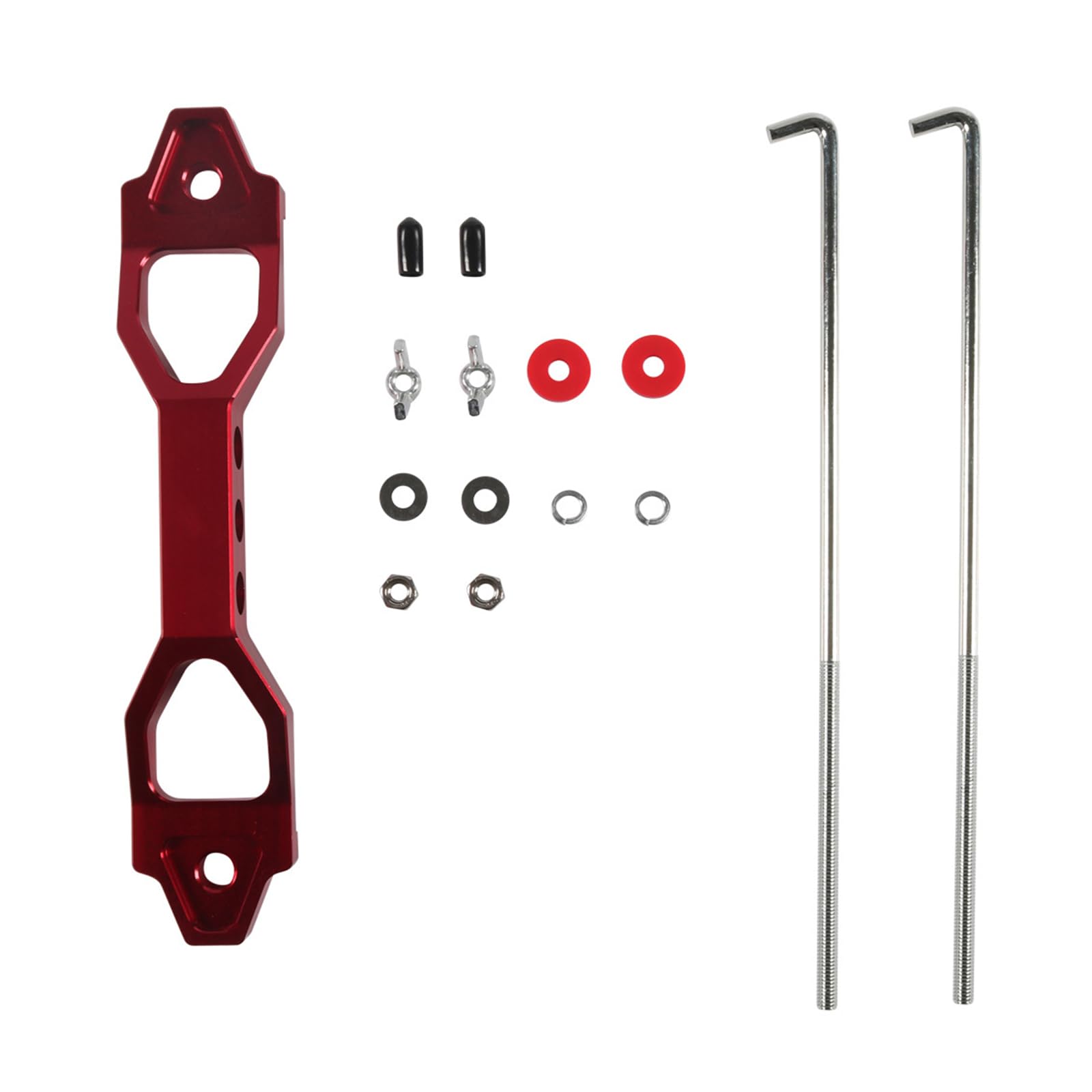 Batterie Halterungshalterung Halterung Befestigungsset Für Auto Halteplatte Stangen Unterlegscheiben Muttern Set Mit J Schrauben von Haodream