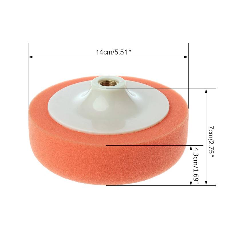 Haodream 6 Zoll 15 cm Auto Car Polishing Polishing Polier Pad Bribing Waxing von Haodream