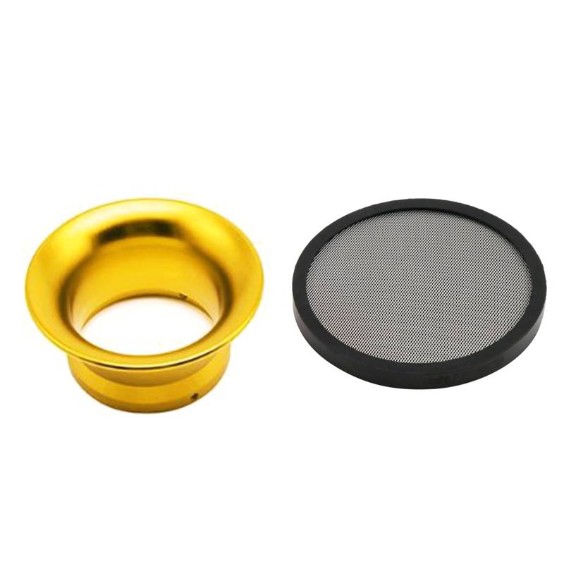 Offroads Motorräder 63 Mm Vergaserluftfilter Einlassbecher Aluminiumlegierung Luft Trichter Kompatibel Für 34 36 38 40 42 Mm von Haodream