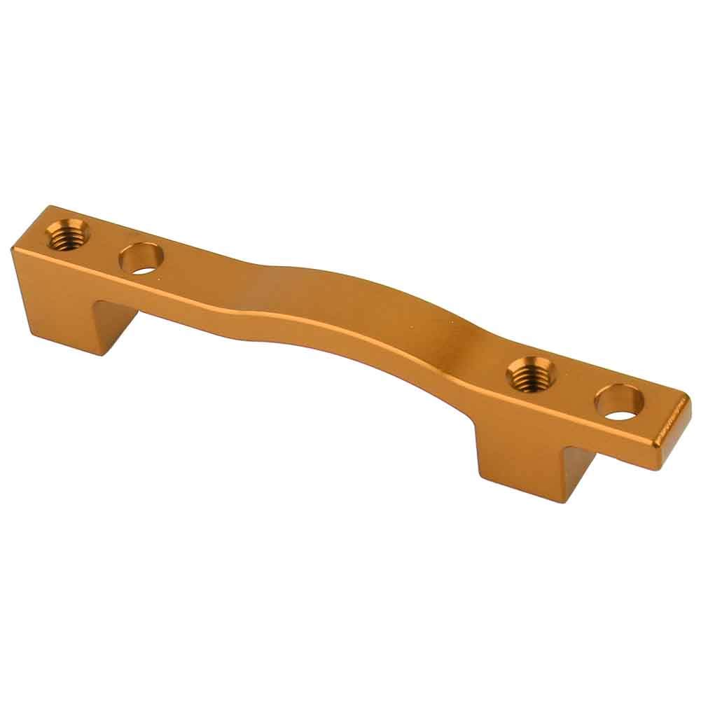 Fahrrad-Scheibenbremsen-Adapter, Leicht, Langlebig, für, Mountainbike, A-F203 für Fahrradreparatur, Schwarz (,Eine Säule-F203 Gold) von Haofy