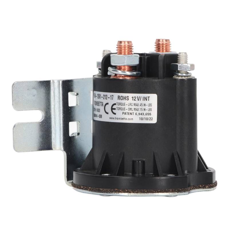 Haofy DC12V-Schütz, Hochempfindlicher Relaisschalter, DC-Schütz, Magnetspule, Magnetrelaisschalter, Kleine Leistung, 684 1261 212 17, Ersatz-DC-Schütz, Ersatz für Gabelstapler von Haofy