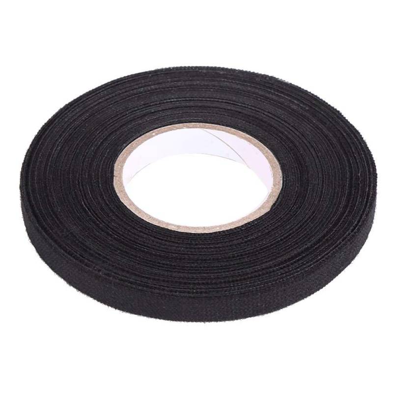 Mehrzweck-Hochtemperatur-Tesa-Klebeband Automotive, Selbstklebendes Anti-Quietsch-Rassel-Filz, Auto-Kabelbaum-Klebeband (9mm*15m) von Haofy