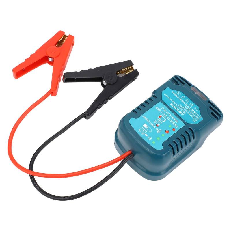 Tragbarer Autostarter, Starkes ABS-Material, Dual-Grip-Design, Geeignet für BL1815N BL1830 BL1840 BL1850B 18 V Li-Ionen-Akku, 12 V Autostarter von Haofy