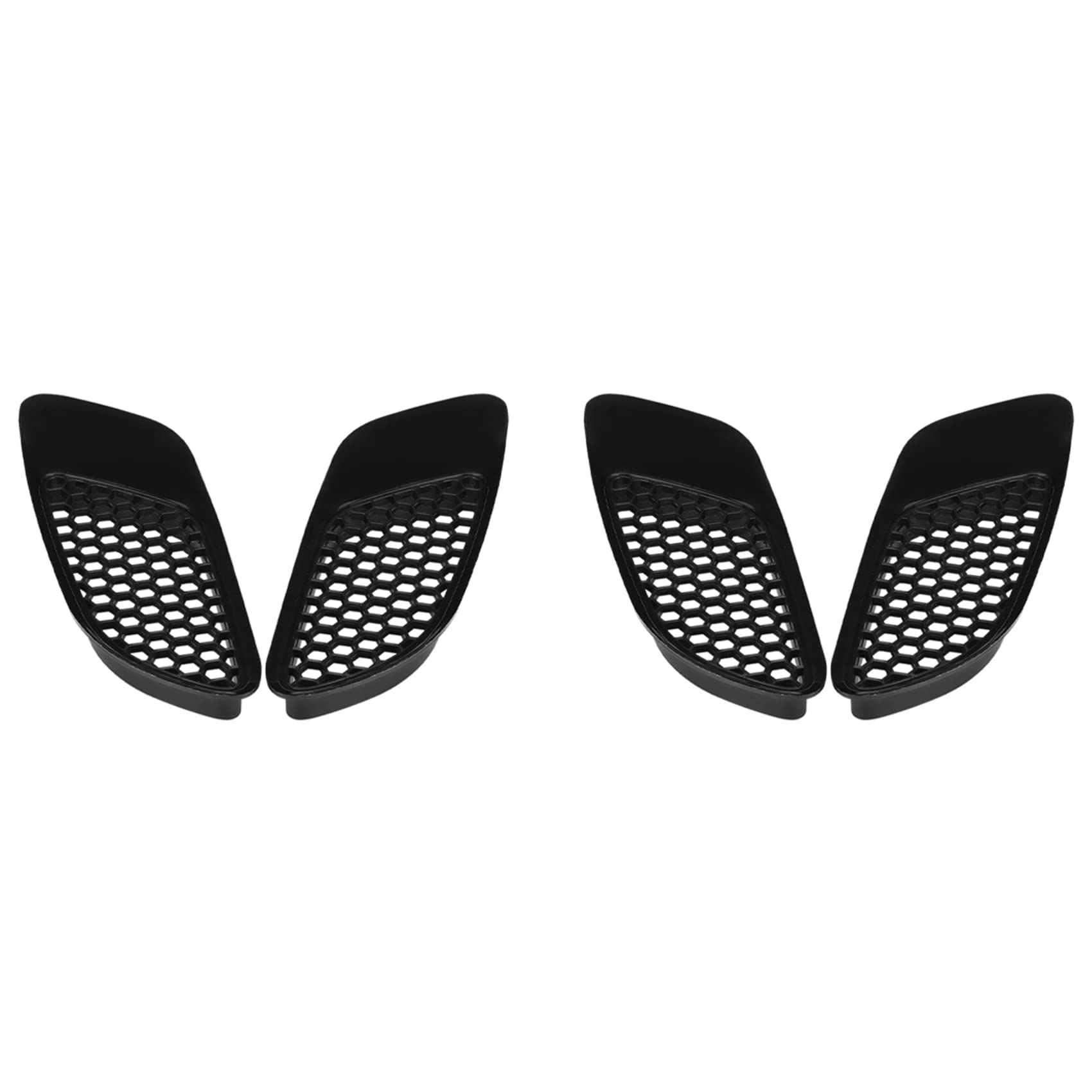 Haopeuk 4 Stücke Lüftungsschlitze für Echtes M3 Modellauto Front Air Scoop Bonnet Vent Hood Vent Louvers für E90 E91 E92 E93 M3 ABS von Haopeuk