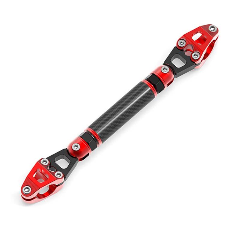 Hapihom Balance Bar Für Motorrad Universal 22mm Aluminium Legierung Cross Bar Länge Einstellbare Lenker Extender Verlängerung Hebel rot von Hapihom