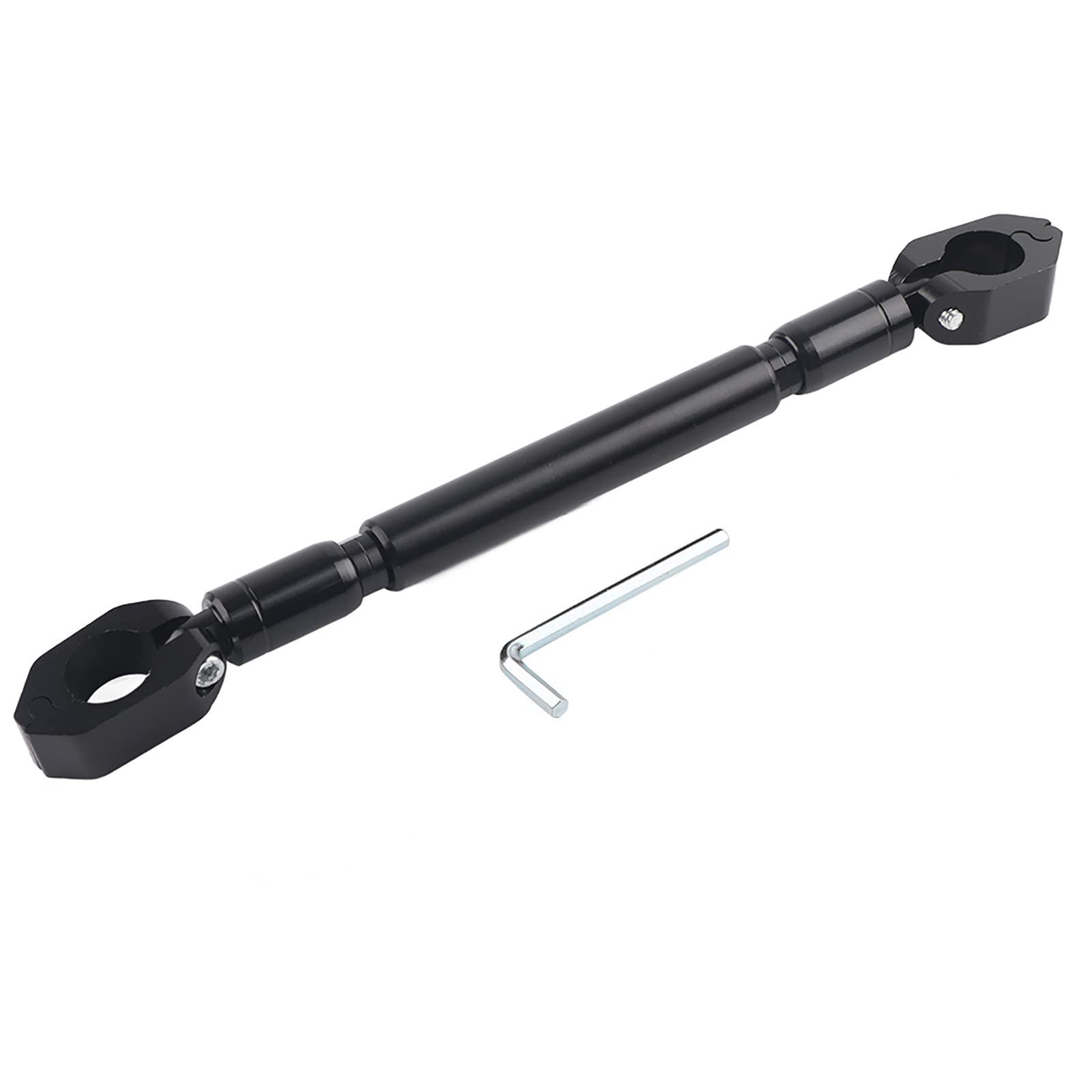 Motorrad Balance Bar 22mm Universal Aluminium Legierung Motorrad Verstärkung Hebel Querstange für ATV Lenker Zubehör(Schwarz) von Hapivida