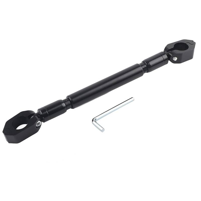 Motorrad Balance Bar 22mm Universal Aluminium Legierung Motorrad Verstärkung Hebel Querstange für ATV Lenker Zubehör(Schwarz) von Hapivida