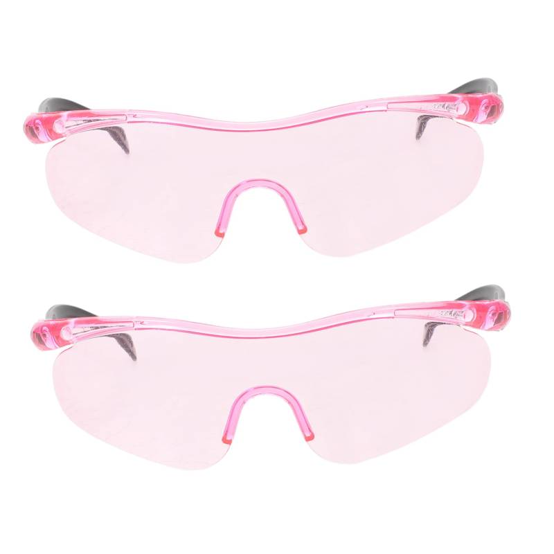 Happyyami 2 Stück Damen Schutzbrille Schutzbrille Augenschutz Bauschutzbrille Blendschutzbrille Shade Schutzbrille Sicherheitssonnenbrille von Happyyami