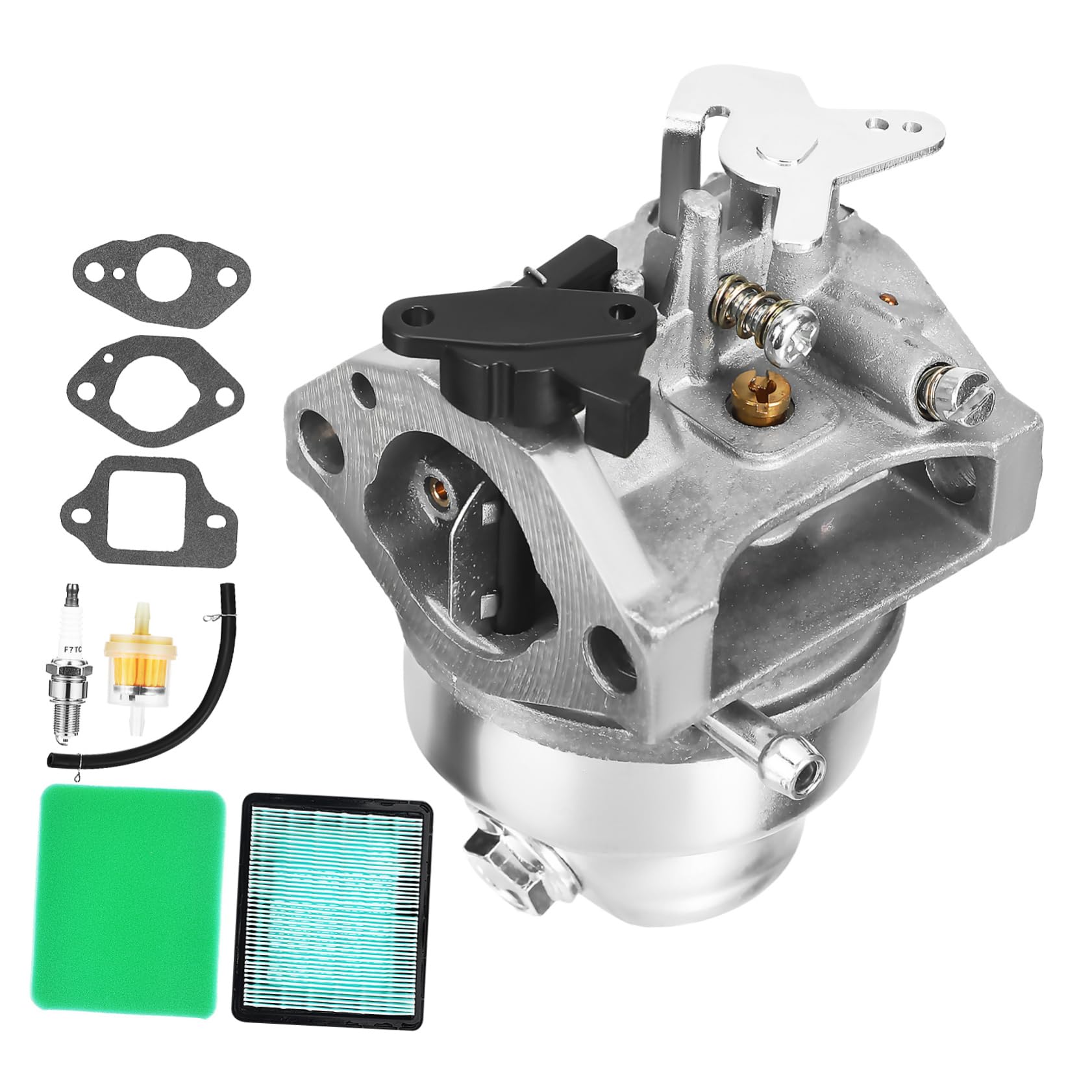 Happyyami Carburetor Set Für Rasenmäher Ersatzvergaser Kompatibel Mit Und Vergaserdichtung Inklusive Hochwertiges Carburetor Kit Für Optimalen Betrieb von Happyyami