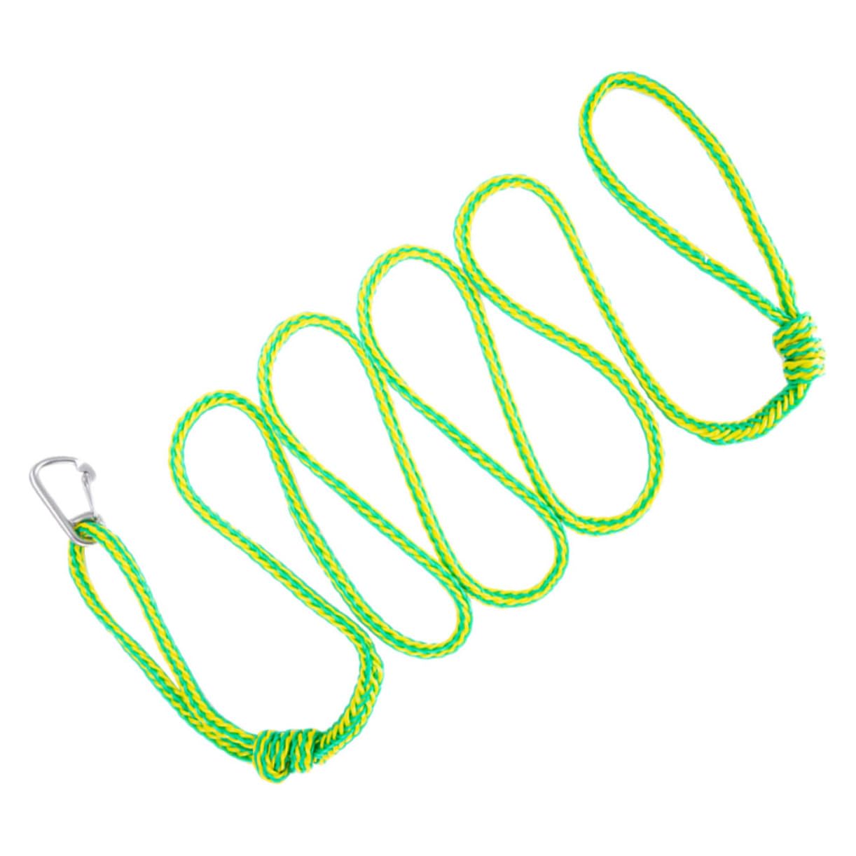 Happyyami Dockseil Kajak-festmacher Docklinien Bootsleinen Zum Andocken Paddel Feste Schnalle Ponton-anhängerkupplung Yacht-zugseil Seil Zum Binden Von Booten Dockkante Light Green Nylon von Happyyami