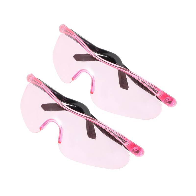 Happyyami Schutzbrille Für Spiel Und Sport Bruchsichere UV Sichere Schutzbrille Für CS Spiele Und Andere Aktivitäten Ergonomisches Design Pink Kindersicherheitsschutzbrille von Happyyami