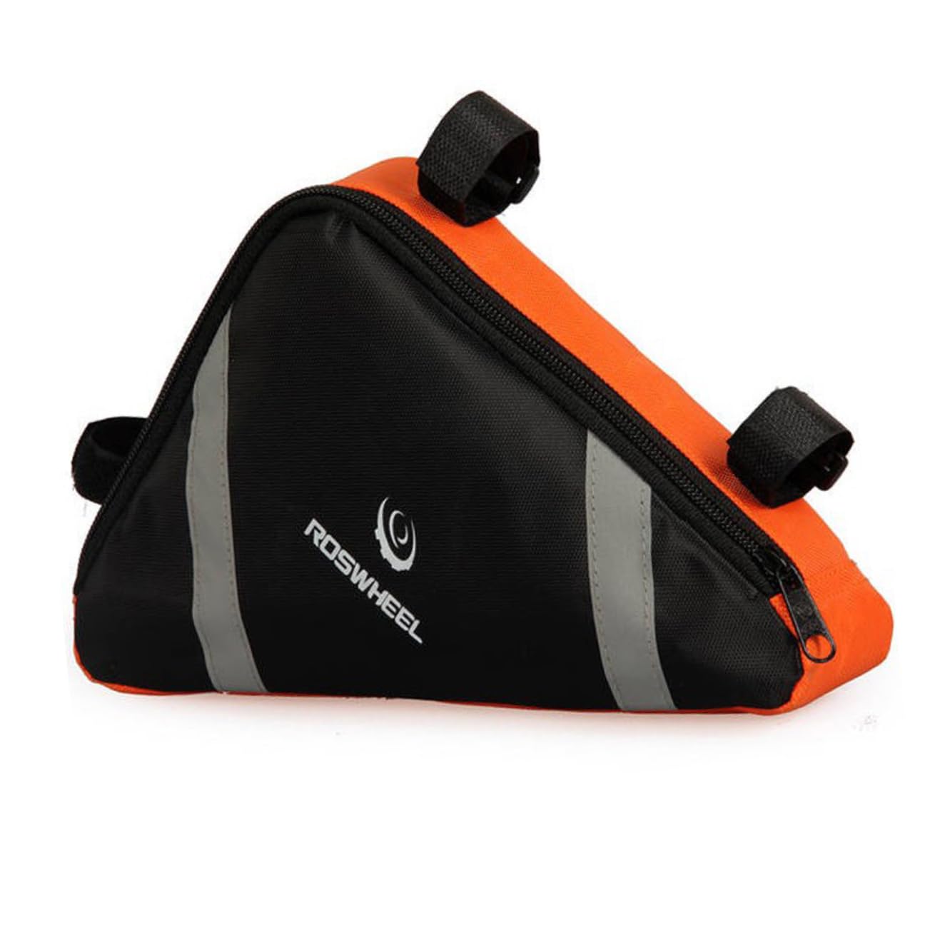 Happyyami Tragbare Dreieckige Fahrradtasche Aus PVC Für Sattel Und Werkzeuge Orange Ideal Für Bikepacking Und Rennrad Zubehör Platz Für Werkzeug Und Kleinteile von Happyyami