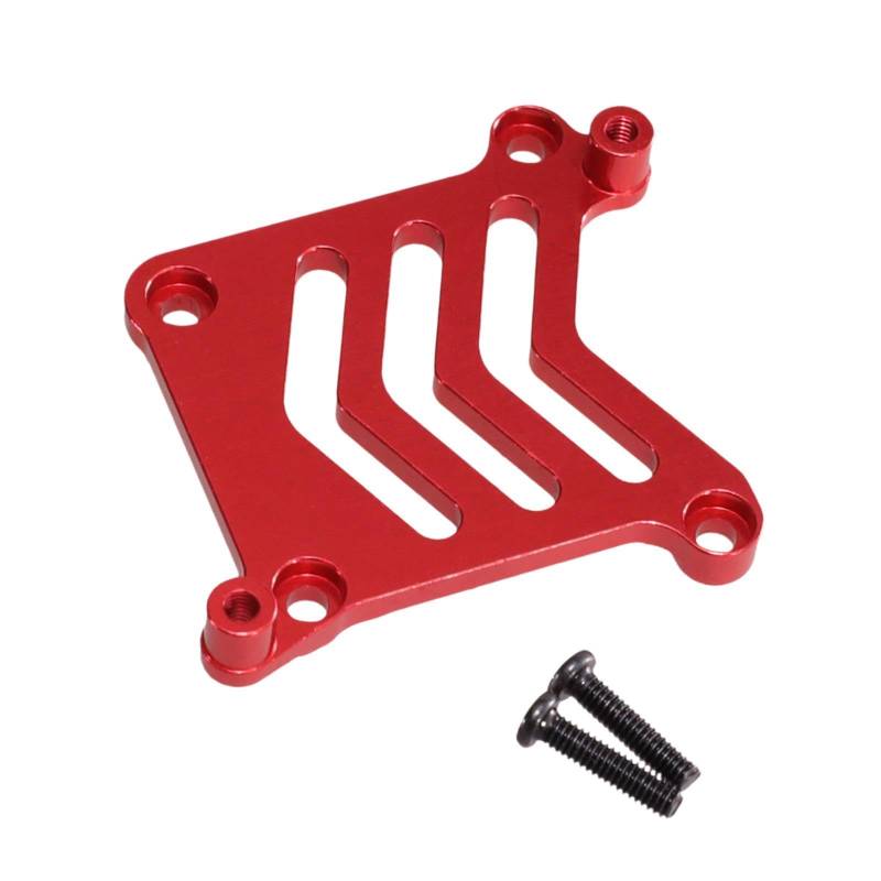 Harilla 1: 16 Skala Fernbedienungsauto -Servo -Basis RC -Auto Servo Mount Hochleistungs -Ersatzteile Servositz für 16208 16207 M163 H6v3 M162, Rot von Harilla