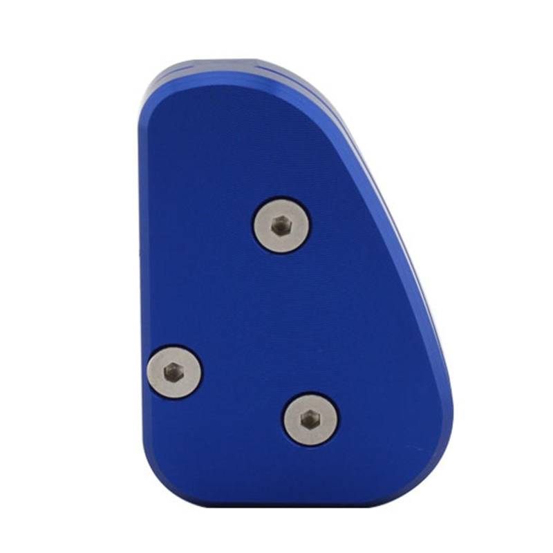 Harilla Motorrad -Seitenständer Ständer Support Plate Accessoire Weiterung Kickstand -Erweiterungshalter für 350 m, Blau von Harilla