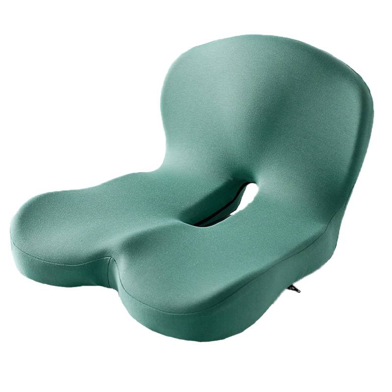 Harlotine Ergonomisches Rücken Sitzkissen, Memory Foam Steißbeinkissen für Bürostuhl Rollstuhl Auto Coccyx Kissen Sitzkissen Lendenwirbelstützkissen von Harlotine