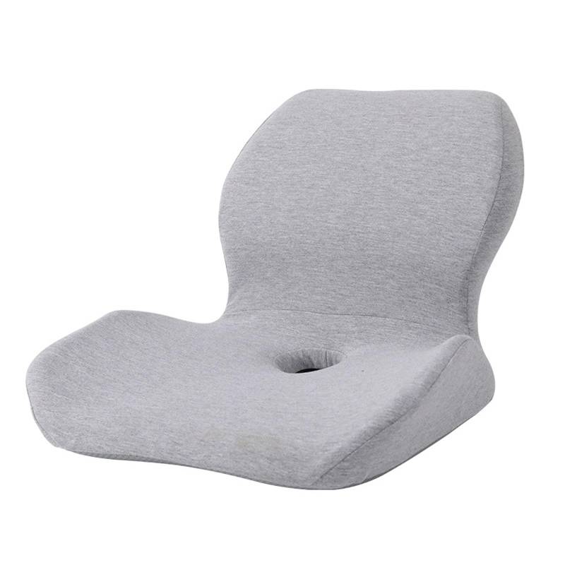 Harlotine Sitzkissen, Memory Foam Steißbeinkissen für Bürostuhl Auto Sitzerhöhung mit Rückenlehne Coccyx Sitzkissen Ergonomisches RückenKissen von Harlotine