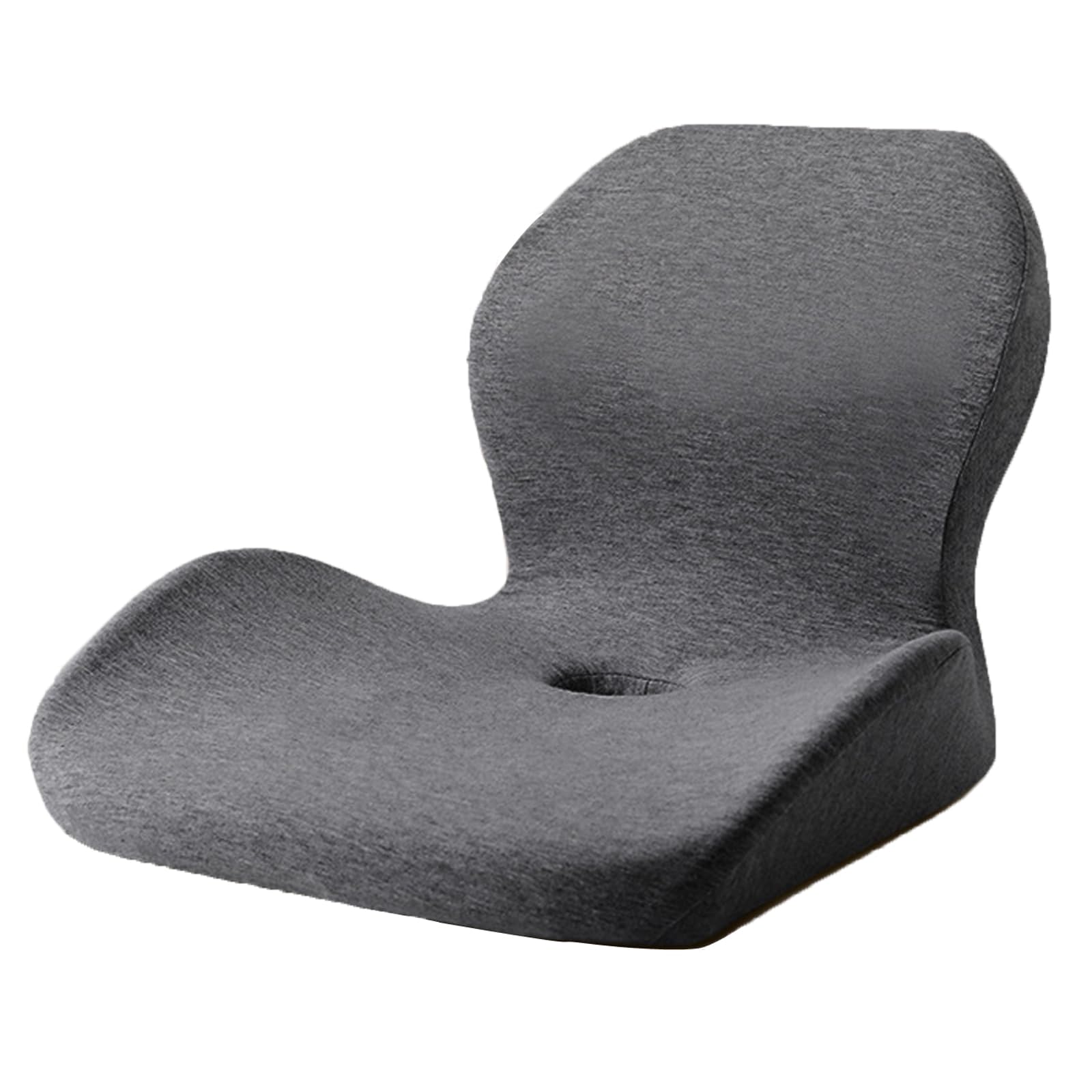 Harlotine Sitzkissen, Memory Foam Steißbeinkissen für Bürostuhl Auto Sitzerhöhung mit Rückenlehne Coccyx Sitzkissen Ergonomisches RückenKissen von Harlotine