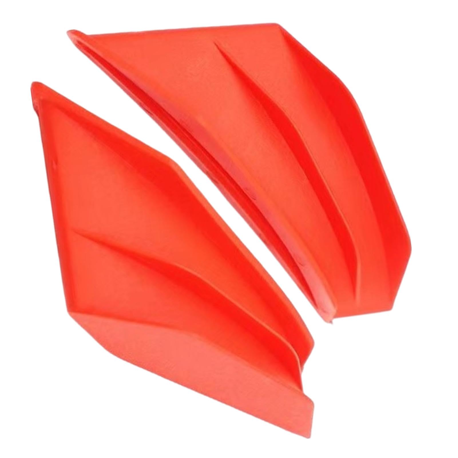 Harmoousue Motorrad Verkleidung Flügel | Motorrad Spoiler Motorrad Flügel | Motorrad Aerodynamische Winglets, Motorrad Spoiler Flügel für tägliches Reiten, Motorradversammlungen von Harmoousue